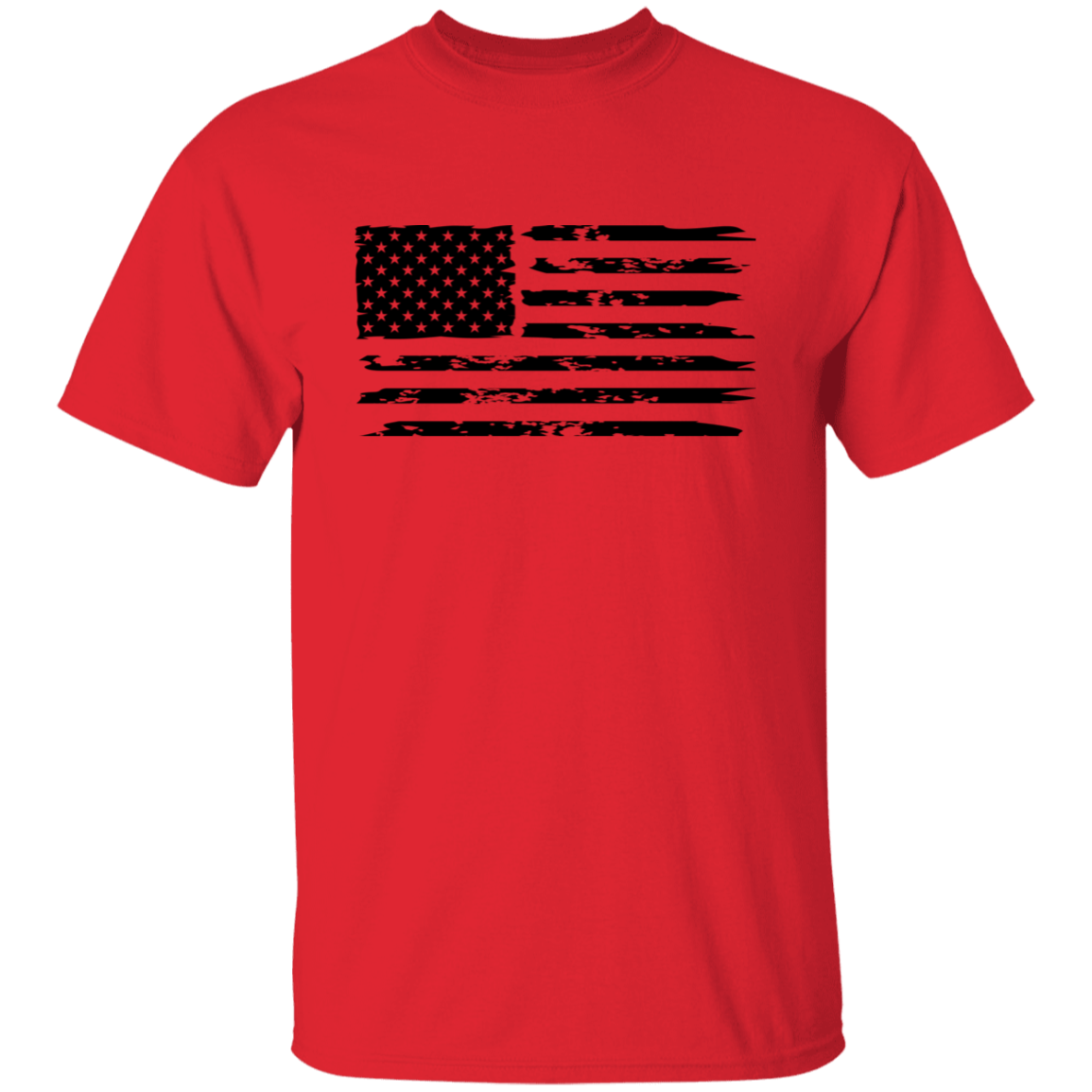 Distressed Black Flag T-Shirt