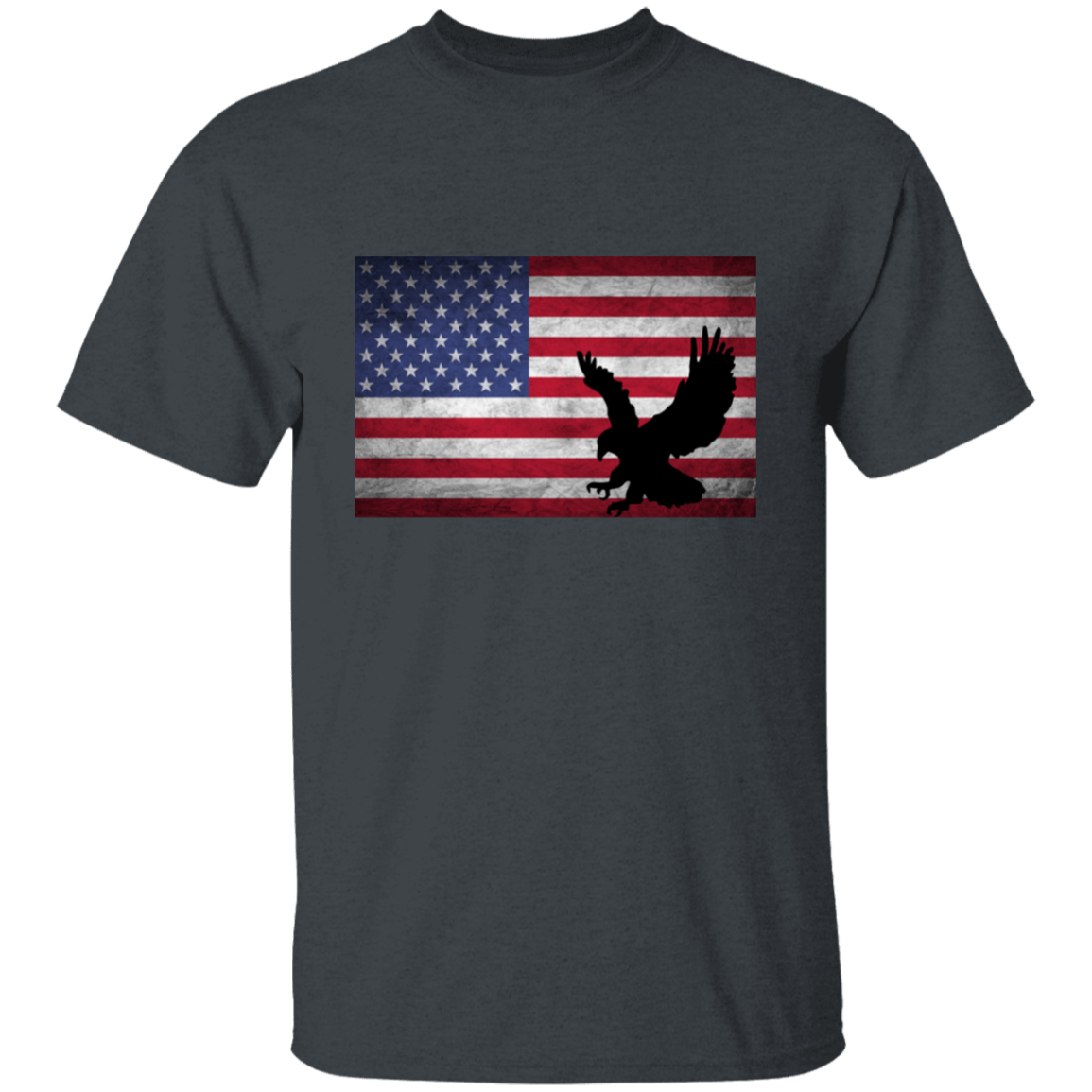 Flag with Eagle T-Shirt