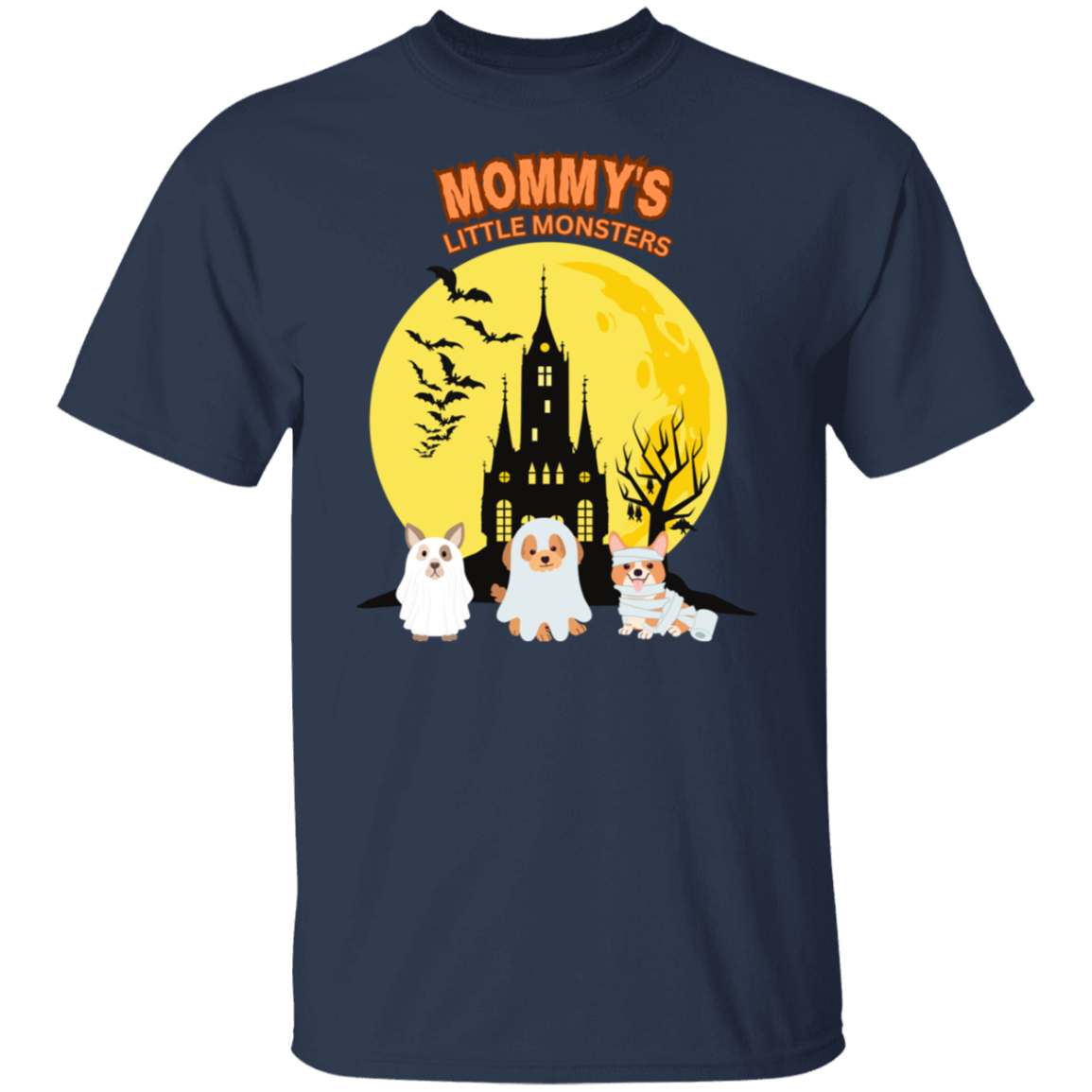 Mommy's Little Monsters (Dogs) T-Shirt