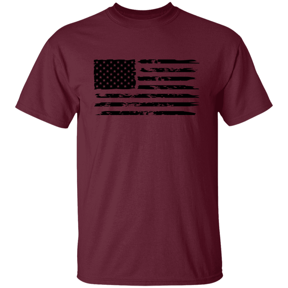 Distressed Black Flag T-Shirt