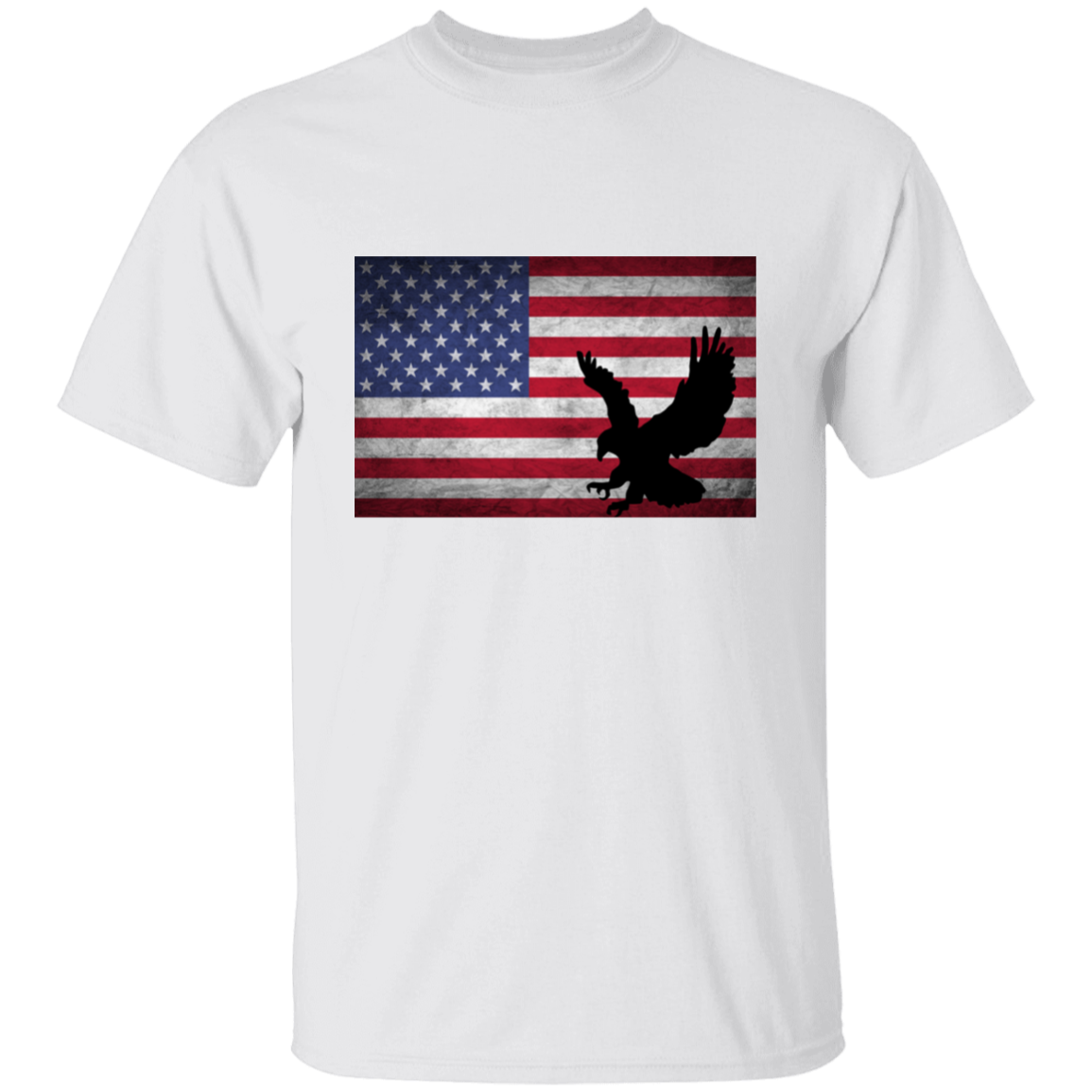 Flag with Eagle T-Shirt