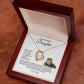 To My Beautiful Daughter "Forever Love Necklace"